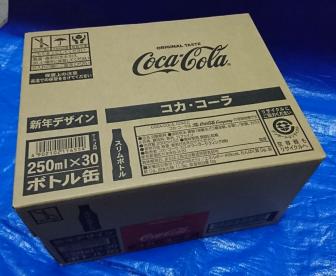 限定品 コカコーラ 新春 2018 デザイン スリムボトル １ケース（３０本）新年デザイン 