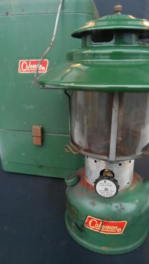 コールマン ☆ Coleman 228F ランタン ビッグハット 71年 ガルウィング