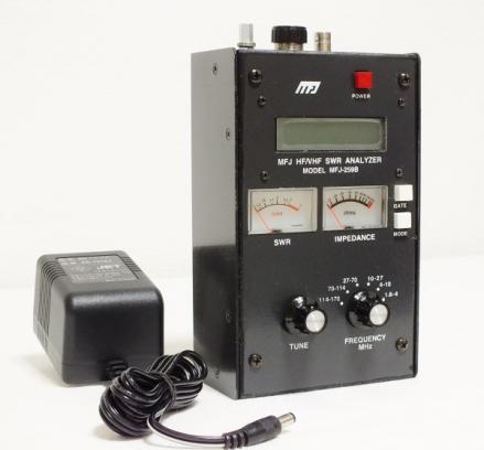 MFJ-259B アンテナアナライザー 1.8MHz～170MHz ACアダプター付き 美品