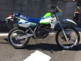 KLR250 カワサキ　オフロード　実働　書類付き　klx　KL２５０R