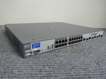 ☆hp Procurve Switch 2824 J4903A 24ポートギガビットスイッチ 初期化