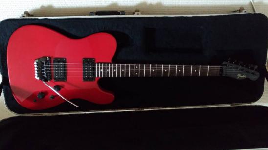 激レア・美品】Fender Japan テレキャスター（赤）【TL-555】2ハム
