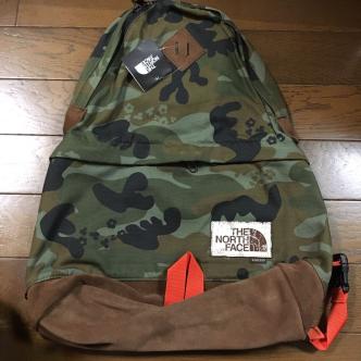 激レア 新品 THE NORTH FACE リュック バックパック 茶タグ 復刻 限定 リミテッド 迷彩 ノベルティ TNF SUPREME 70s 80s PE 18SS