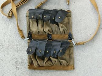 ロシア⁄ソ連実物 PP-19 01 Vityaz 9×19mm マガジンポーチ 実物 ソ連軍