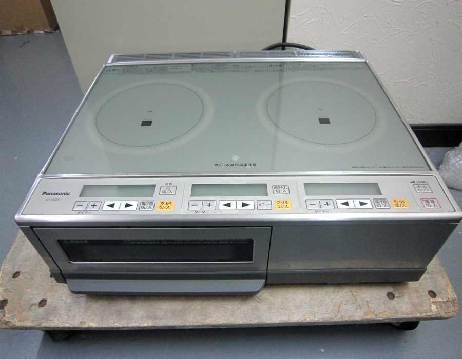 ○Panasonic パナソニック IHクッキングヒーター 2口コンロ KZ-KG22C 