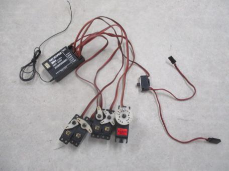 ラジコンパーツ JRサーボ NES-513 NES-321 受信機 NER-326X 40MHz