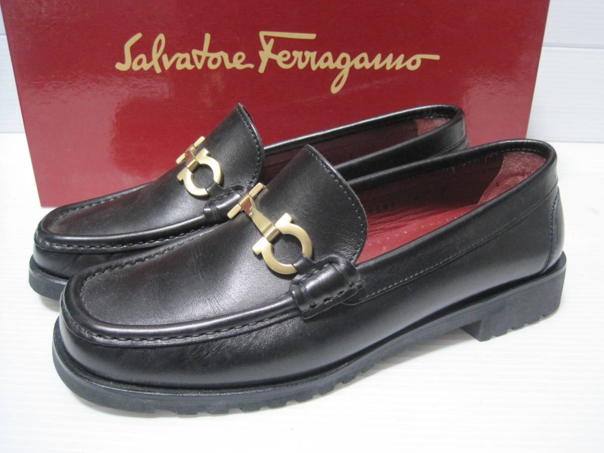 美品即決!Salvatore Ferragamo サルヴァトーレ フェラガモ ガンチーニ 