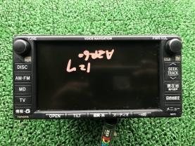 ヴォクシー ノア AZR60G AZR65G 純正 ボイスナビ CDプレーヤー デッキ フジツーテン 86120-28510 作動確認OK