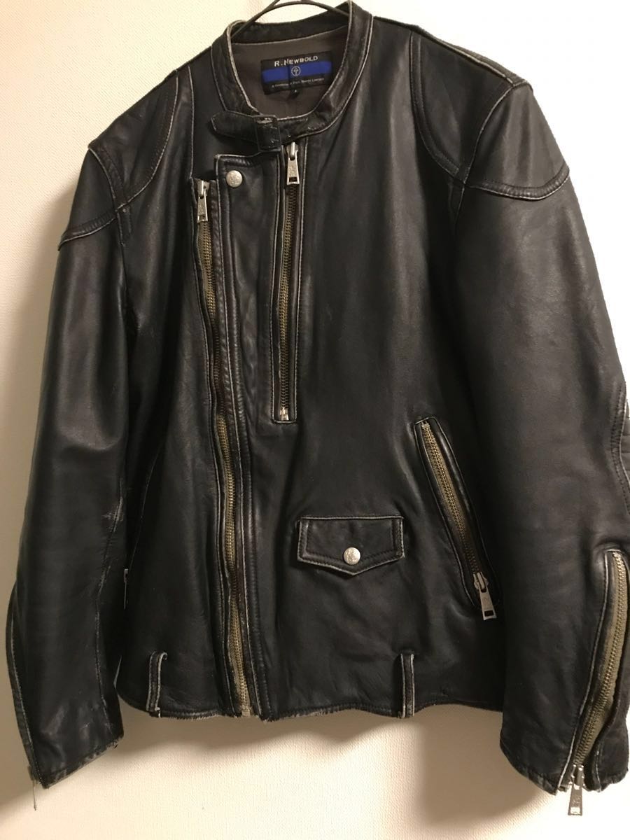 R.NEWBOLD Paul Smith レザー・ライダース】 - シングルライダース
