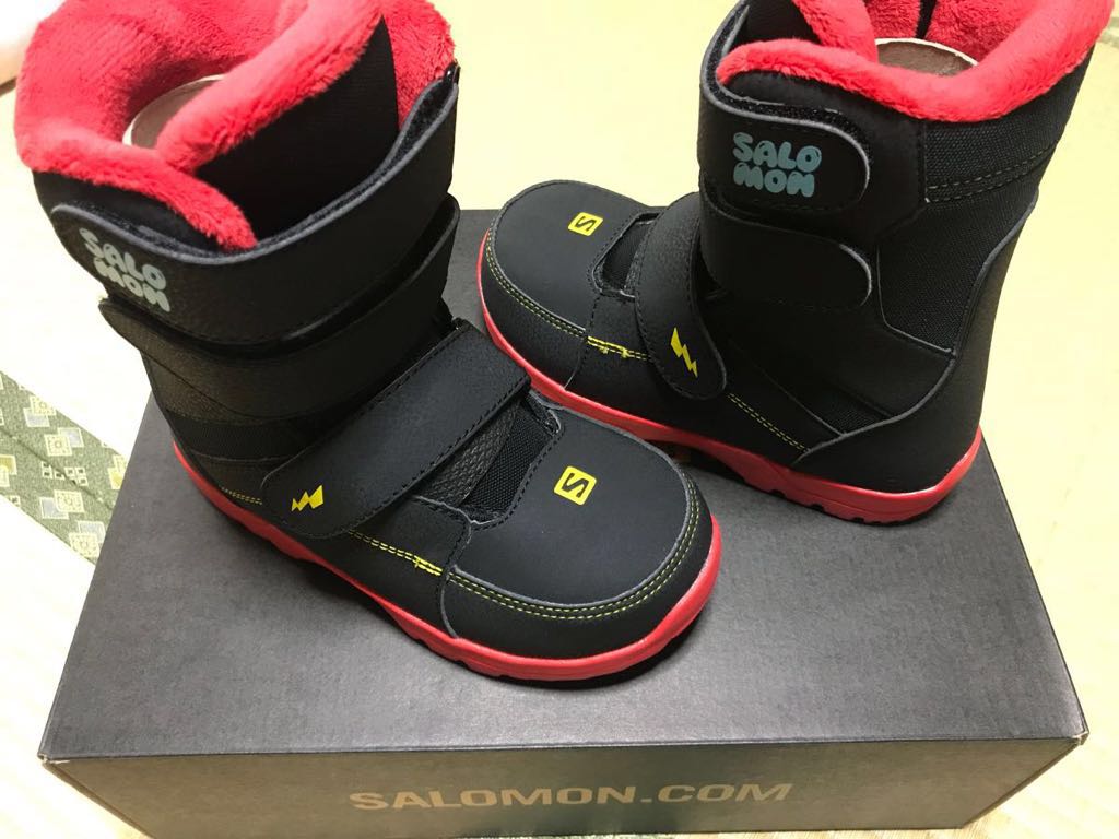 ウィンタースポーツ サロモン SALOMON スノーボードブーツ キッズ 20cm