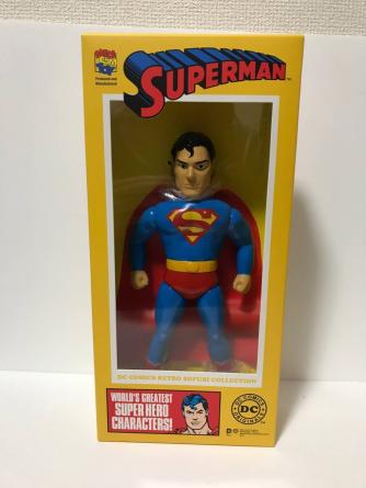 DC Comics SuperMan レトロソフビコレクション スーパーマン メディコムトイ ベアモデル ソフビ フィギュア