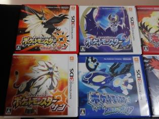 【美品】ポケットモンスター　ポケモン　ソフト+本体　まとめ売り　おまけ付【送料無料】