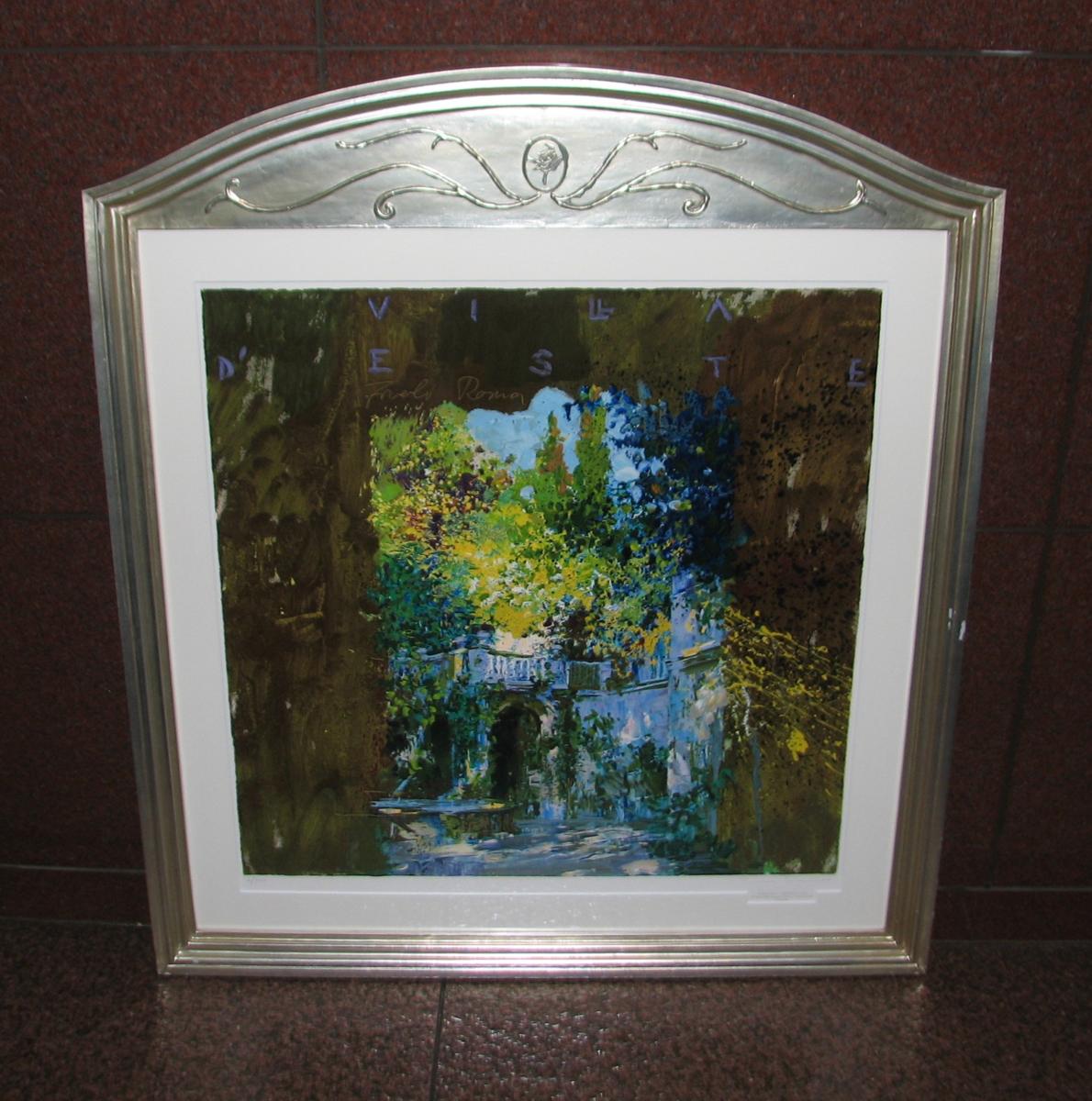 戸田悠理 Yusuke Toda 版画作品 ED15 ジグレー シルクスクリーン 戸田