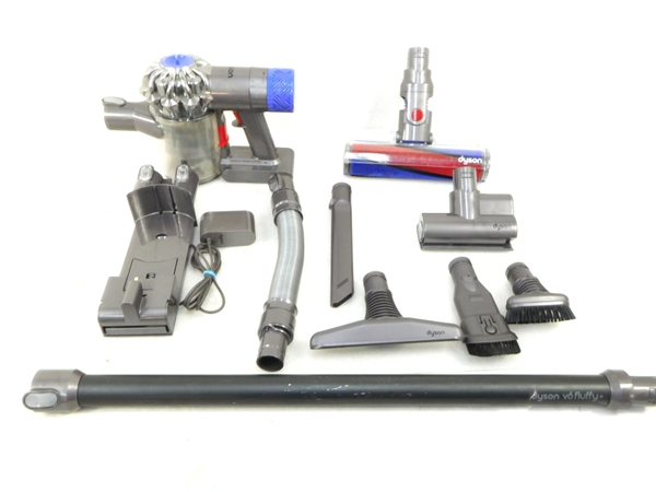 千円引済　送料込　美品SV09スティック&ハンディ　稼働18分10秒MAX24秒 中古 Dyson ダイソン SV09 掃除機 スティック サイクロン式 コードレス