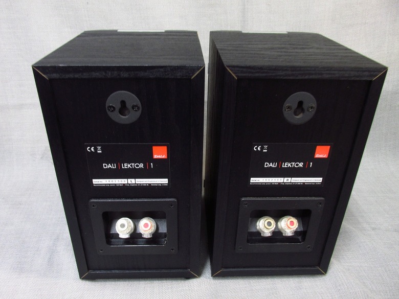 中古ダリ □DALI スピーカーシステム LEKTOR 1 ブラックアッシュ ペア 