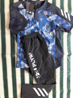 新品未使用新作（春夏） adidas デジ迷彩柄ベースボールピステジャージトレーニングウェア上下セットアップ