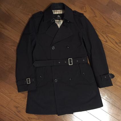 BLACK BURBERRY トレンチコート バーバリー LABEL 美品 中綿ライナー