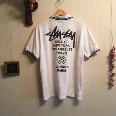 PERRY FRED STUSSY perry コラボ 0 FREDPERRY×STUSSY 半袖ポロシャツ