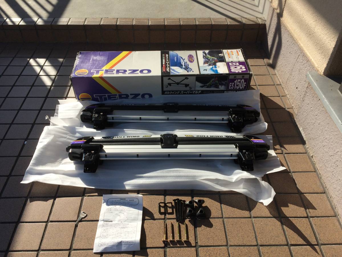 TERZO ES150F スノーボード スキーキャリア ガルウイング スライド機能 