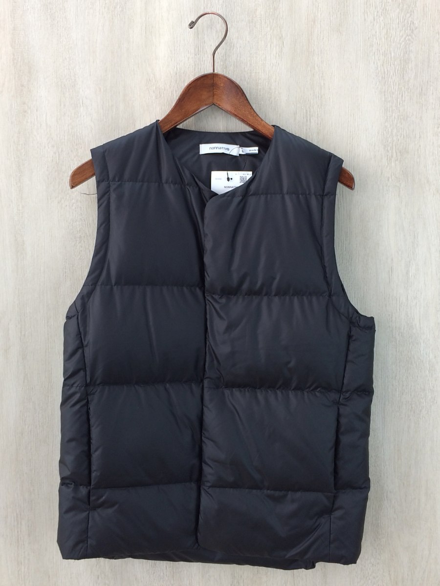 nonnative : HIKER DOWN VEST☆2☆黒 藤井着nonnative 23AW HIKER DOWN