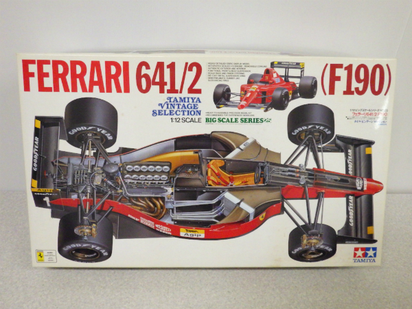 タミヤ　F1 RCカー フェラーリ 641/2 カーボンシャーシ 本体 1⁄12 model Ferrari 641⁄2 タミヤ Big フェラーリ641⁄2 F1 プラモデル (