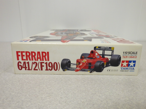 1⁄12 model Ferrari 641⁄2 タミヤ Big フェラーリ641⁄2 F1 プラモデル (