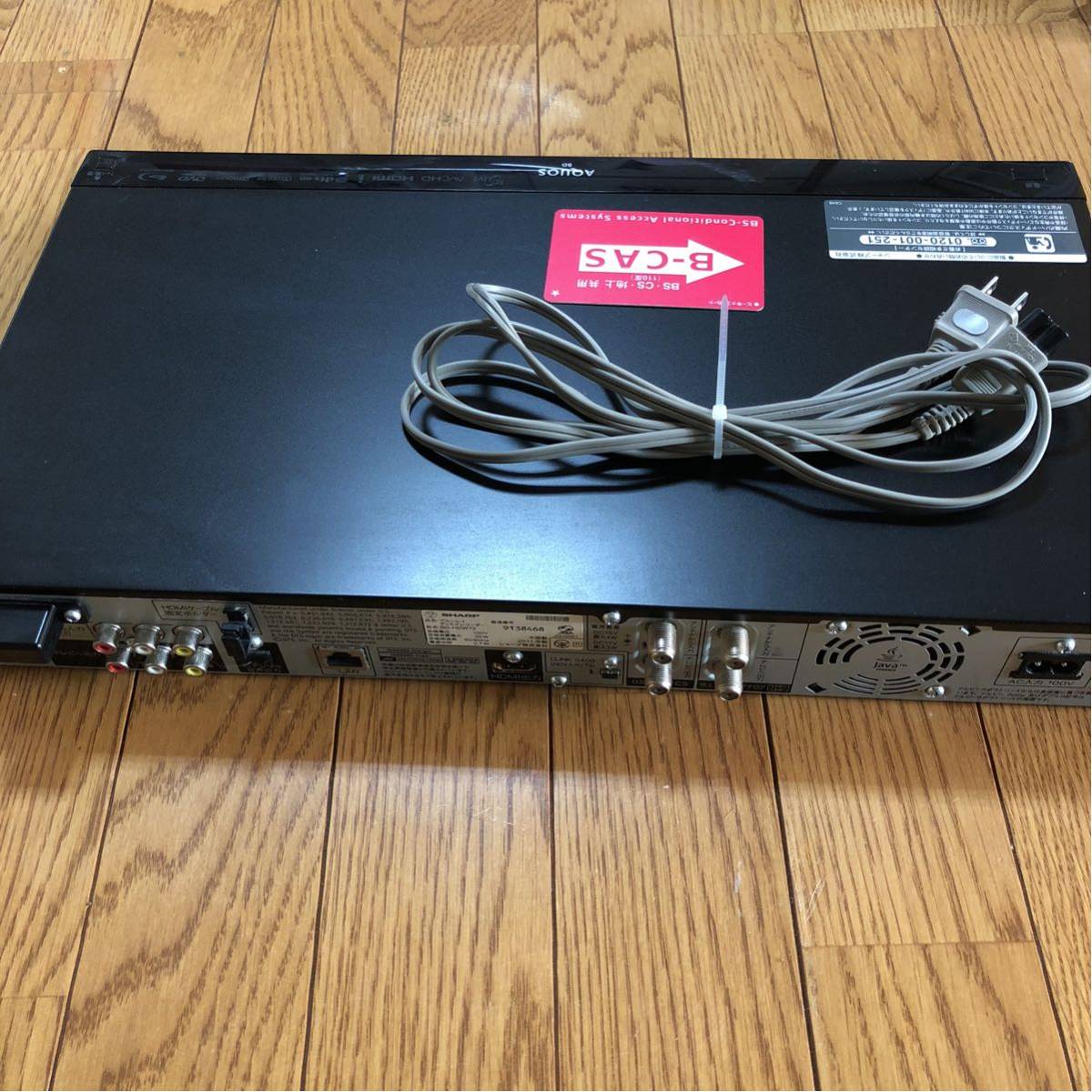 ブルーレイディスクレコーダー SHARP BD-HDW73 ジャンク_6