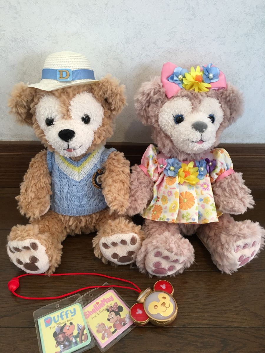 スプリングヴォヤッジ ダッフィー＆シェリーメイ ぬいぐるみ SS サイズ 