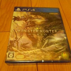 新品未開封】PS4 ソフト モンスターハンター ワールド MHW【即決有