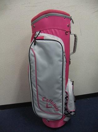 ほぼ未使用キャロウェイ○CallawayキャディバッグPINK(s3-15-19 ゴルフ