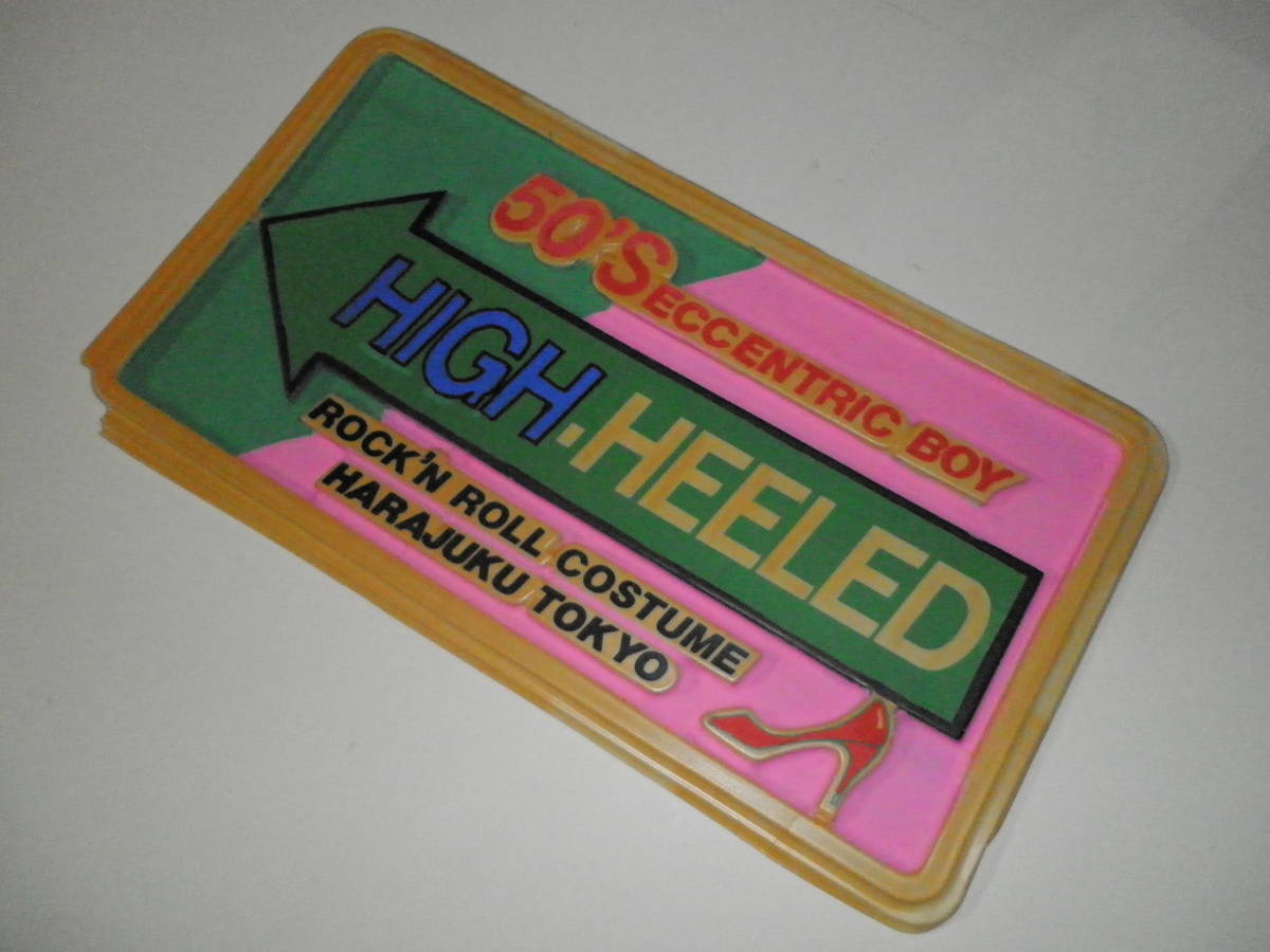 オンライン販売中 激レア HIGH－HEELED 看板 ハイヒール プレート 