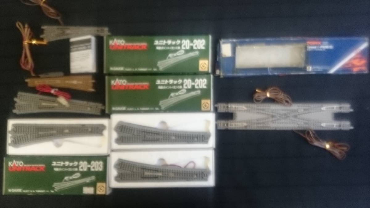 お買い得，送料無料 TOMIX 1257 電動ポイントN-PX280 G ＆KATO 左 右 各２個など 電動ポイント 7個セット(線路)｜売買されたオークション情報、yahooの商品情報をアーカイブ公開 - オークファン 線路