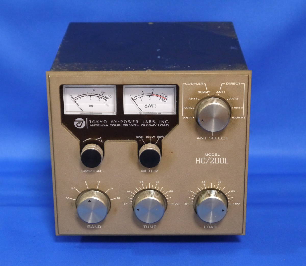 TOKYO HY-POWER HC/200L 本体 TOKYO HY-POWER / 東京ハイパワー 【 HC-200L 】アンテナチューナー