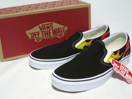 VANS Classic Slip-On スリッポン CLASSIC FLAME 未使用 メルカリ - 未 