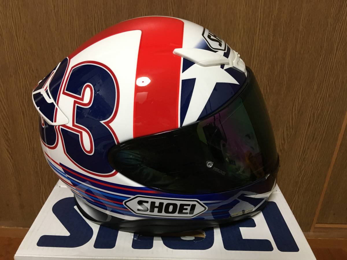 廃盤 SHOEI Z-7 インディ・マルケス Lサイズ ショウエイ (ヘルメット 