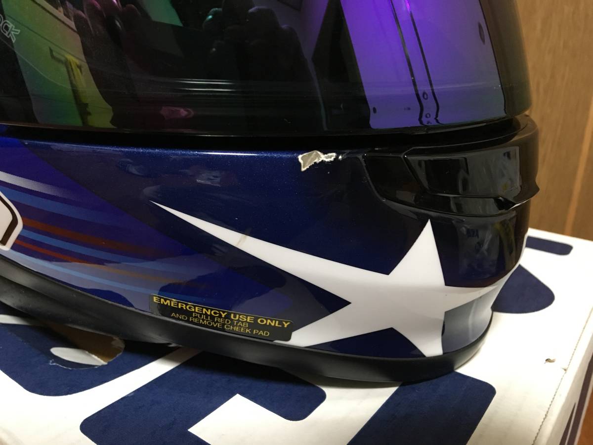 廃盤 SHOEI Z-7 インディ・マルケス Lサイズ ショウエイ (ヘルメット 
