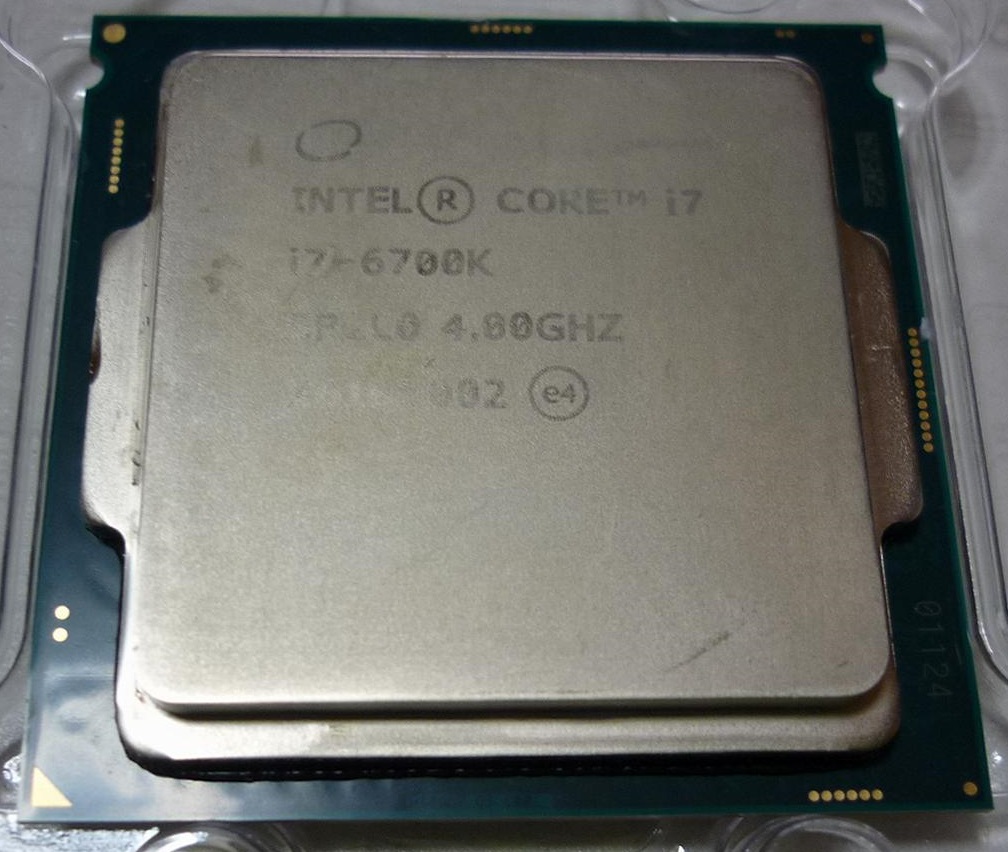 Core Intel i7-6700K CPU 4.0GHz Skylake Processor LGA 0 GHz com: 8M