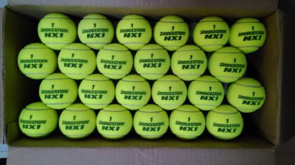 ■ブリジストン NX1 中古テニスボール 96球■_1