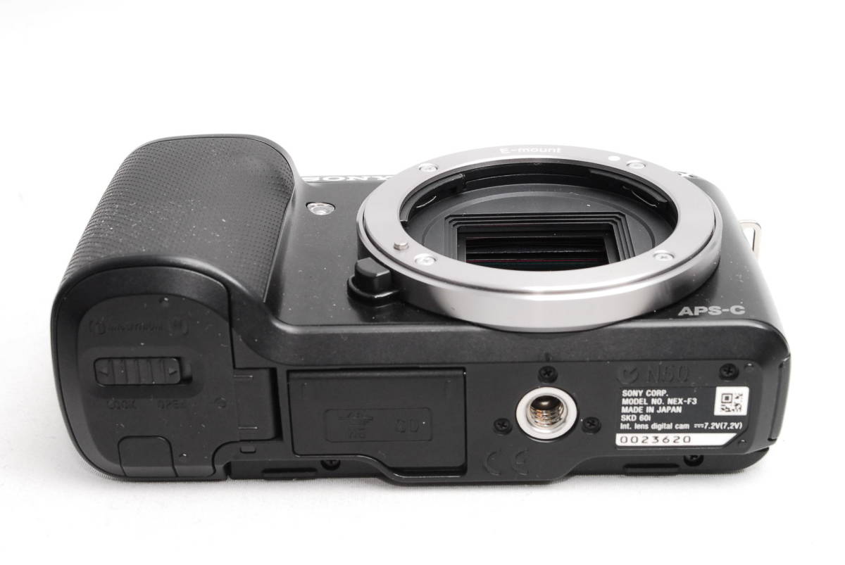 極上品 SONY NEX-F3 ボディ バッテリー2個付き 【公式通販】