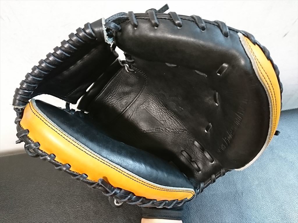 ◆美品◆ルイスビルスラッガー TPX フレーミングばっちり LouisvilleSlugger 一般軟式捕手用 低めビタ止め 野球キャッチャーミット LNC-101