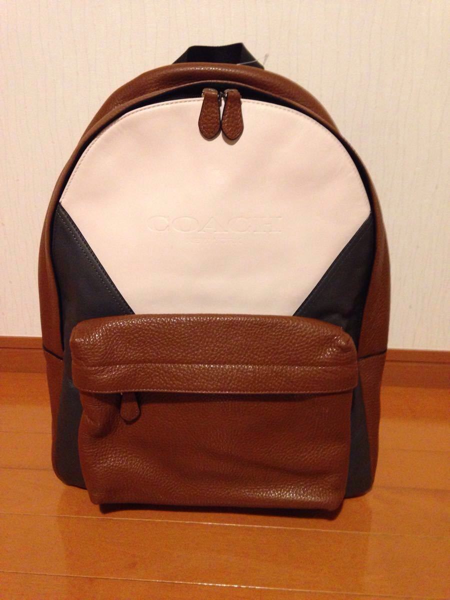 【新作登場，大人気】 コーチ COACH リュック メンズ 革 レザー(その他)｜売買されたオークション情報、yahooの商品情報をアーカイブ公開 - オークファン かばん、バッグ