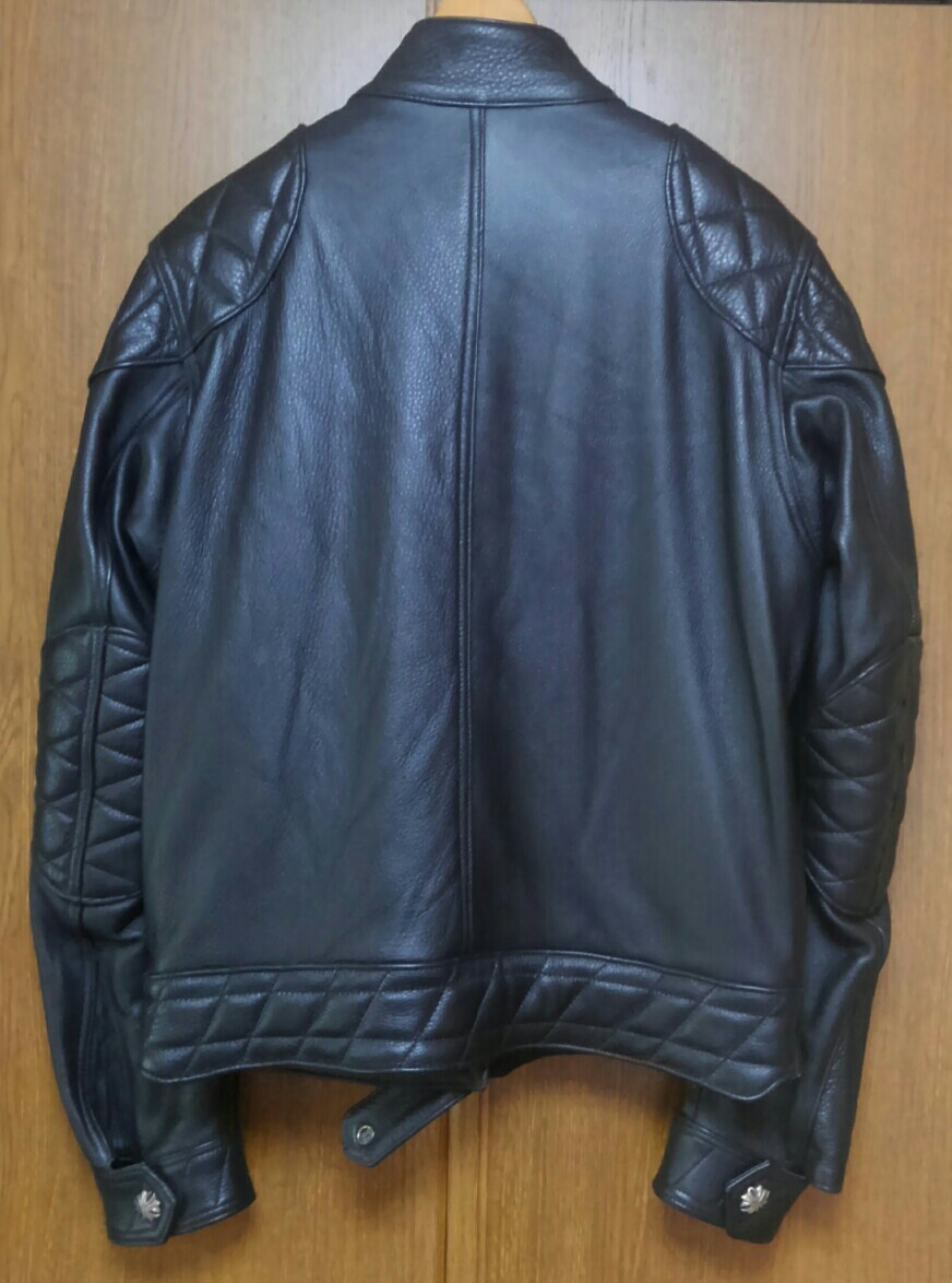 美品 キングベイビー King Baby シングルライダース レザージャケット 