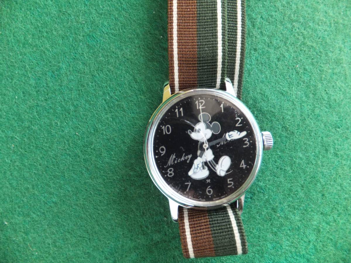 SEIKO 8004-0090 ミッキーマウス 手巻き キャラクタードール 人形 