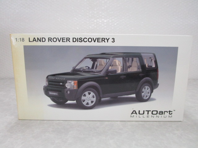 オートアート 1/18 ランドローバー ディスカバリー3 2005