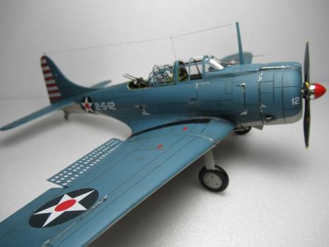 ハセガワ 1/48 SBD-3 ドーントレス 完成品(完成品)｜売買された