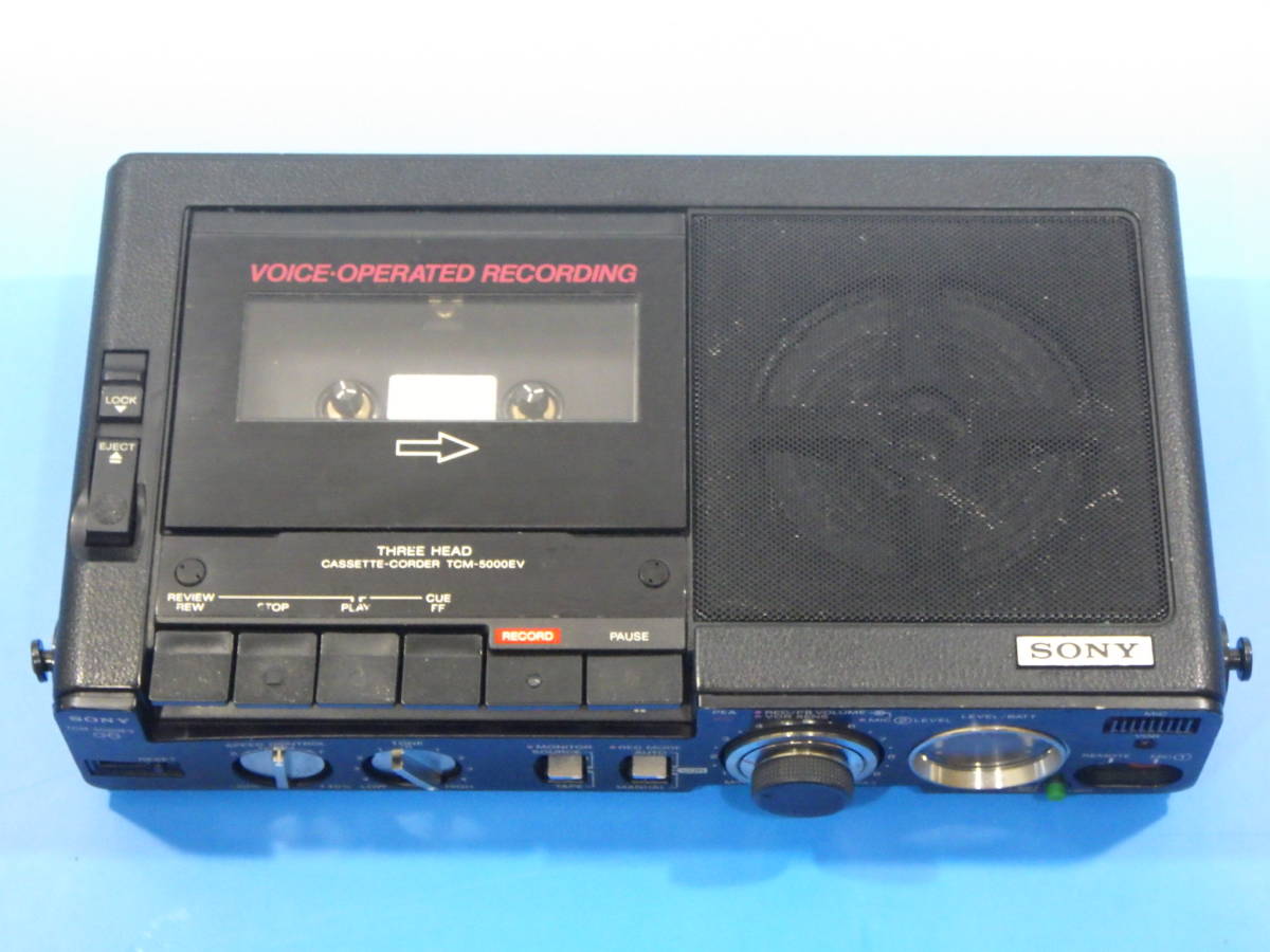 カセットレコーダー TCM-5000EV デンスケ SONY ジャンク品 Sony TCM