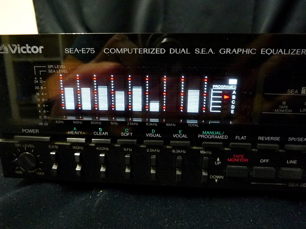■Victor/ビクター イコライザー SEA-E75 777円スタート最落なし