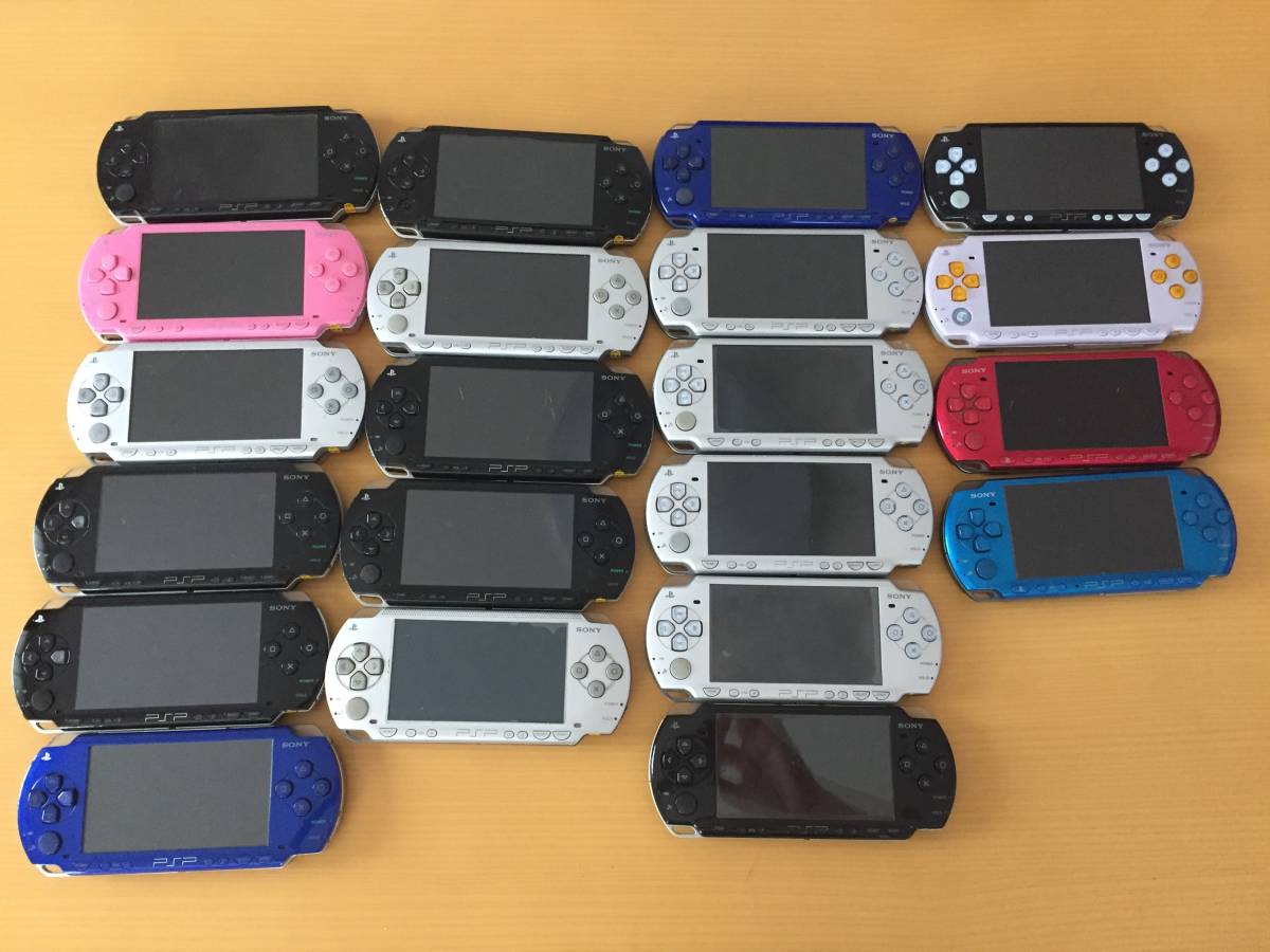 PSP本体9台セット ジャンク PSP本体3台とゲームソフトセット