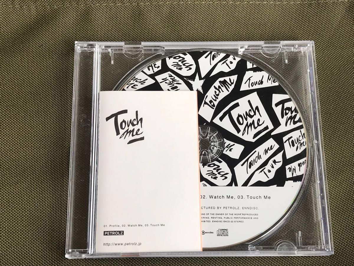 廃盤 会場限定 ペトロールズ Touch me PETROLZ タッチミー 長岡亮介