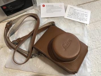 ☆Leica ライカD-LUX(Type 109)用 レザーケース コニャック☆未使用